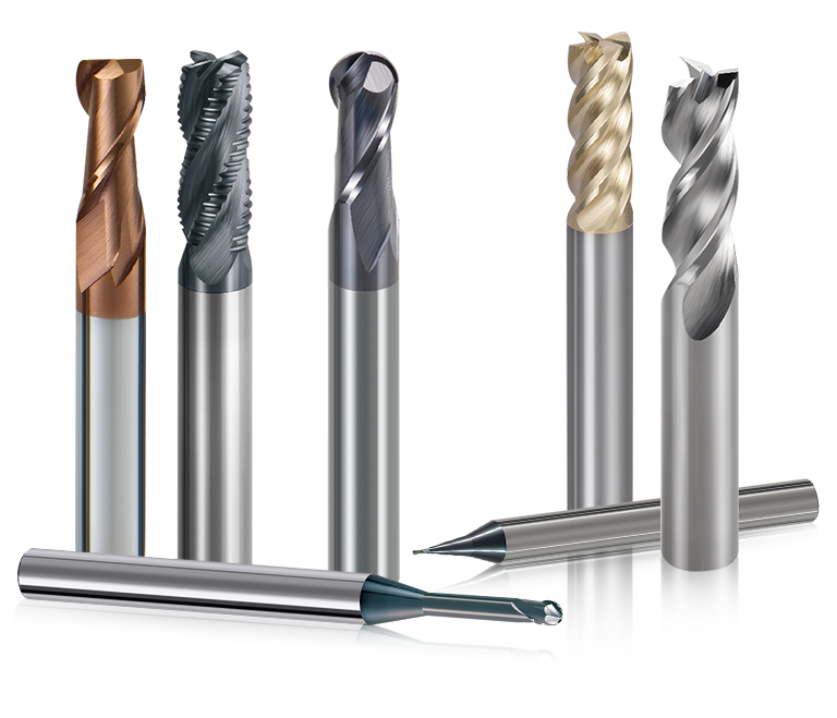 Volhardmetalen vingerfrezen